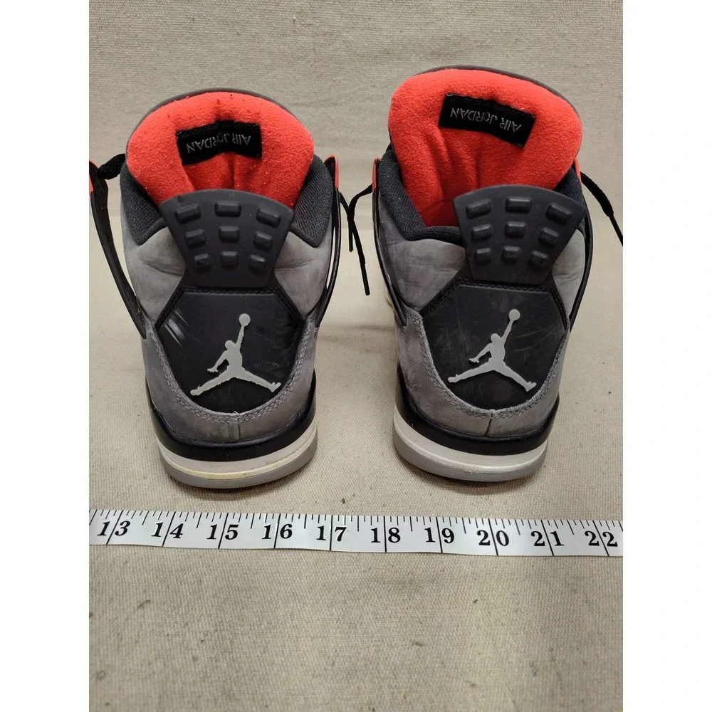 Nike Air Jordan 4 Retro Infrared Grey Black DH6927-061 Mens Size 11.5‎